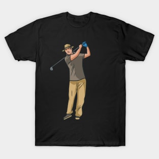 Golfer - Golf Swing T-Shirt